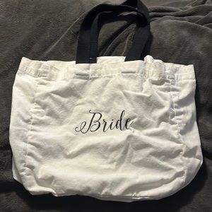 Bride Canvas Tote Bag